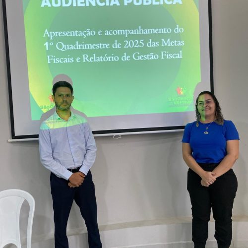 Audiência Pública em São Gonçalo do Piauí-PI